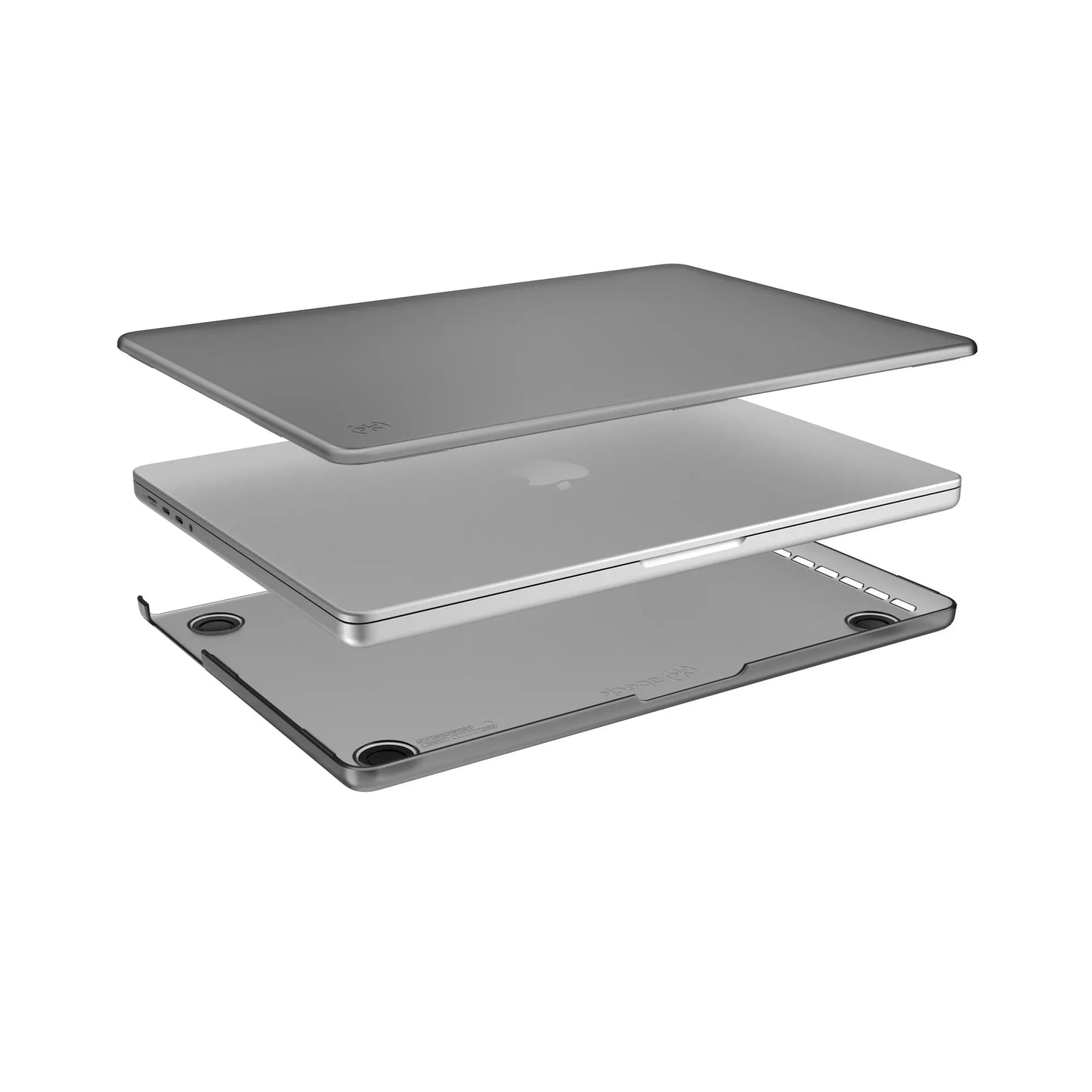 Speck SmartShell – „MacBook Pro 14"“ dėklas (M5/M4/M3/M2/M1/2026-2021) (Onyx Black)