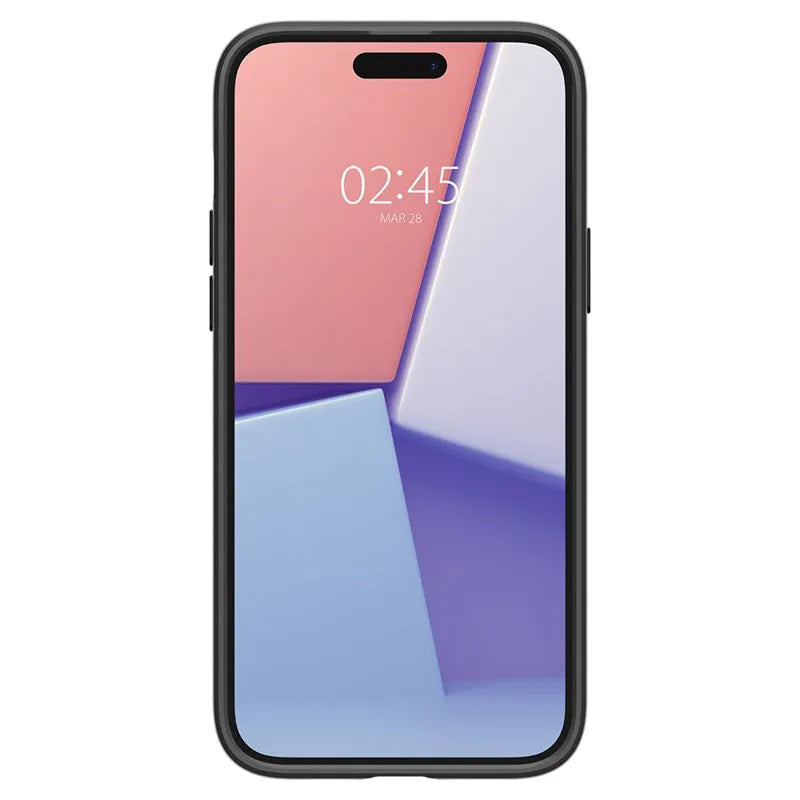 Spigen Thin Fit – dėklas iPhone 15 (juodas)