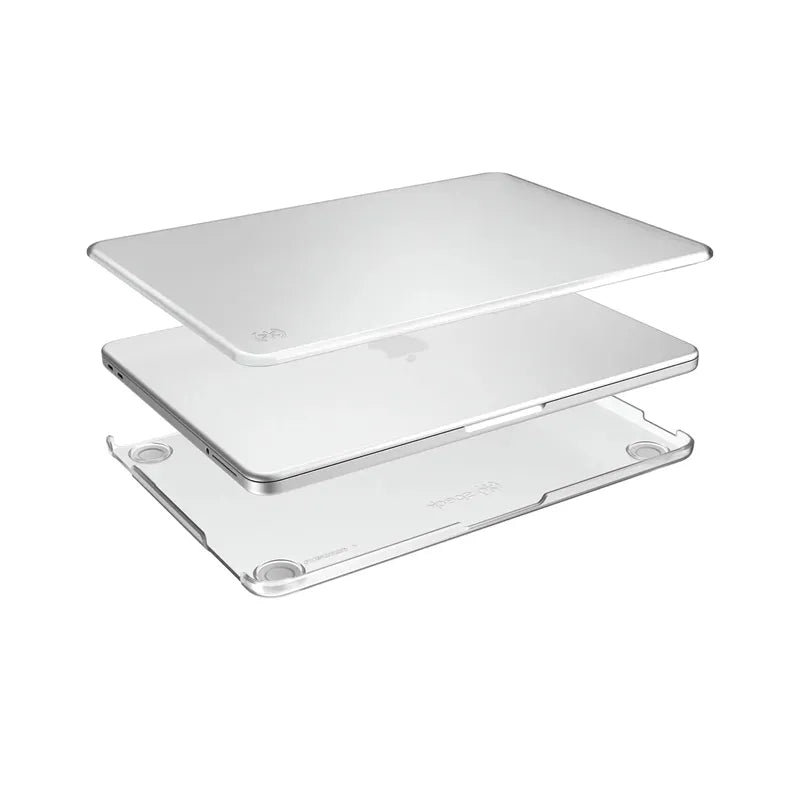 Speck SmartShell - dėklas MacBook Neo (skaidrus)