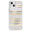 Case-Mate Pearl Stripes MagSafe – perlamutru dekoruotas dėklas, skirtas iPhone 14 Plus (Pearl Stripes)