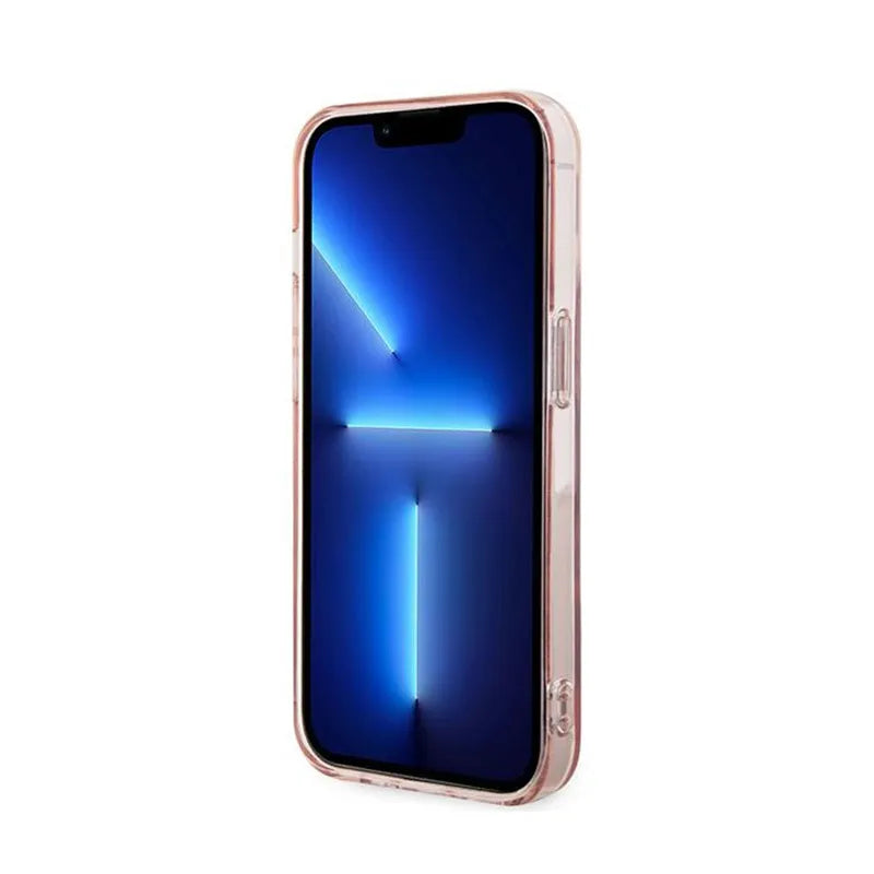 Karl Lagerfeld IML Choupette MagSafe – dėklas iPhone 14 Pro (rožinis)
