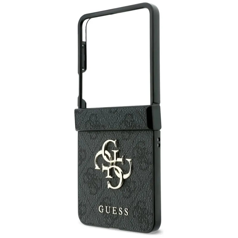Guess Big 4G Logo – Samsung Galaxy Z Flip 8 dėklas (juodas)