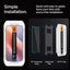 SPIGEN GLAS.TR ”EZ FIT” PRIVACY APSAUGINIS STIKLAS 2-PACK IPHONE 16 PRO MAX