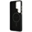 Guess 4G Embossed Ring MagSafe – dėklas Samsung Galaxy S26 Ultra telefonui (juodas)
