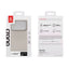 Crong Color Cover Magnetic – MagSafe dėklas telefonui iPhone 17 Pro Max (smėlio spalvos)
