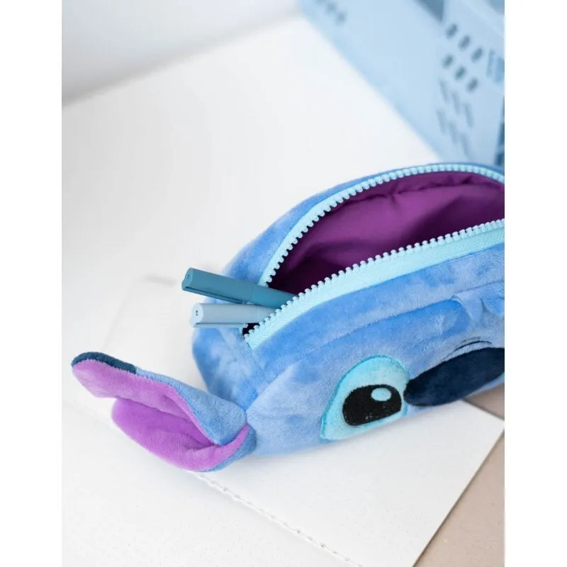 Disney Stitch – pliušinis penalas mokyklinėms prekėms