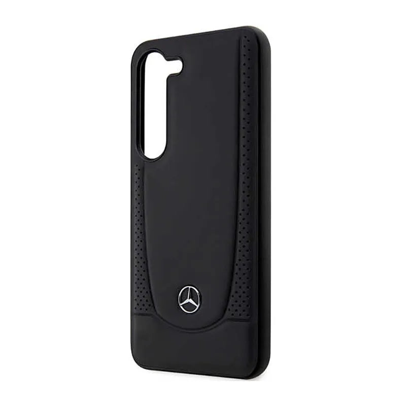Mercedes Leather Urban Line – dėklas Samsung Galaxy S23 (juodas)
