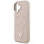 Guess Triangle Logo MagSafe – Dėklas iPhone 17 (Rožinis)
