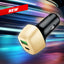 Energizer Ultimate – USB-C ir USB-A 38 W PD + QC3.0 automobilinis įkroviklis (auksinis / juodas)