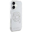 Karl Lagerfeld IML Rhinestones Karl Head – dėklas skirtas iPhone 16 (skaidrus)
