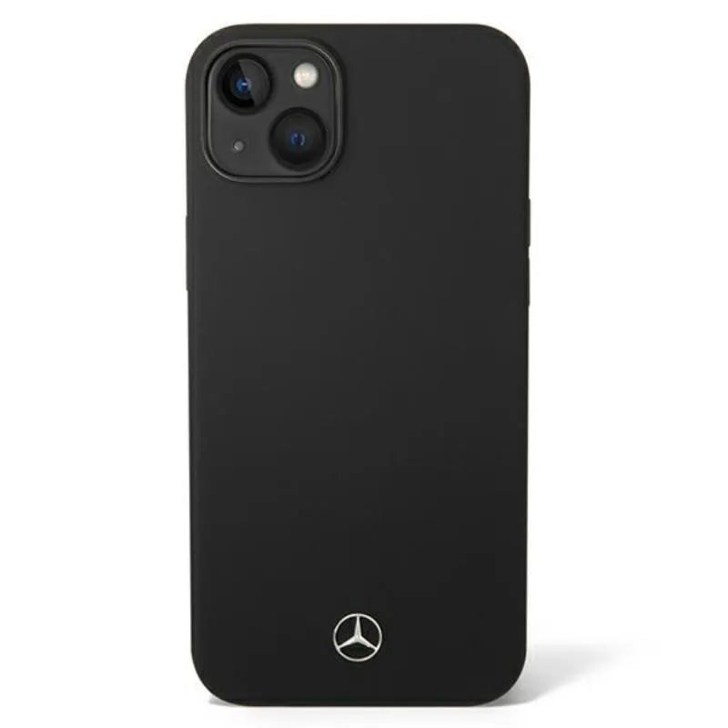 „Mercedes Silicone Line MagSafe“ – dėklas „iPhone 14 Plus“ telefonui (juodas)