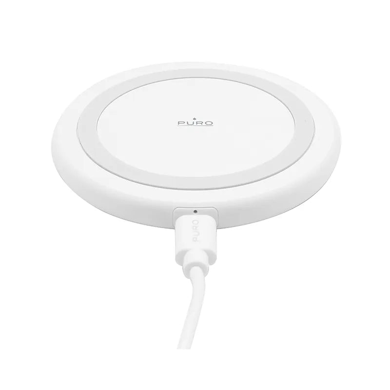 PURO Wireless Charging Station QI – belaidis Qi indukcinis įkroviklis (baltas)