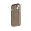 Moshi Napa MagSafe – odinis dėklas iPhone 15 (Woodsmoke Brown)