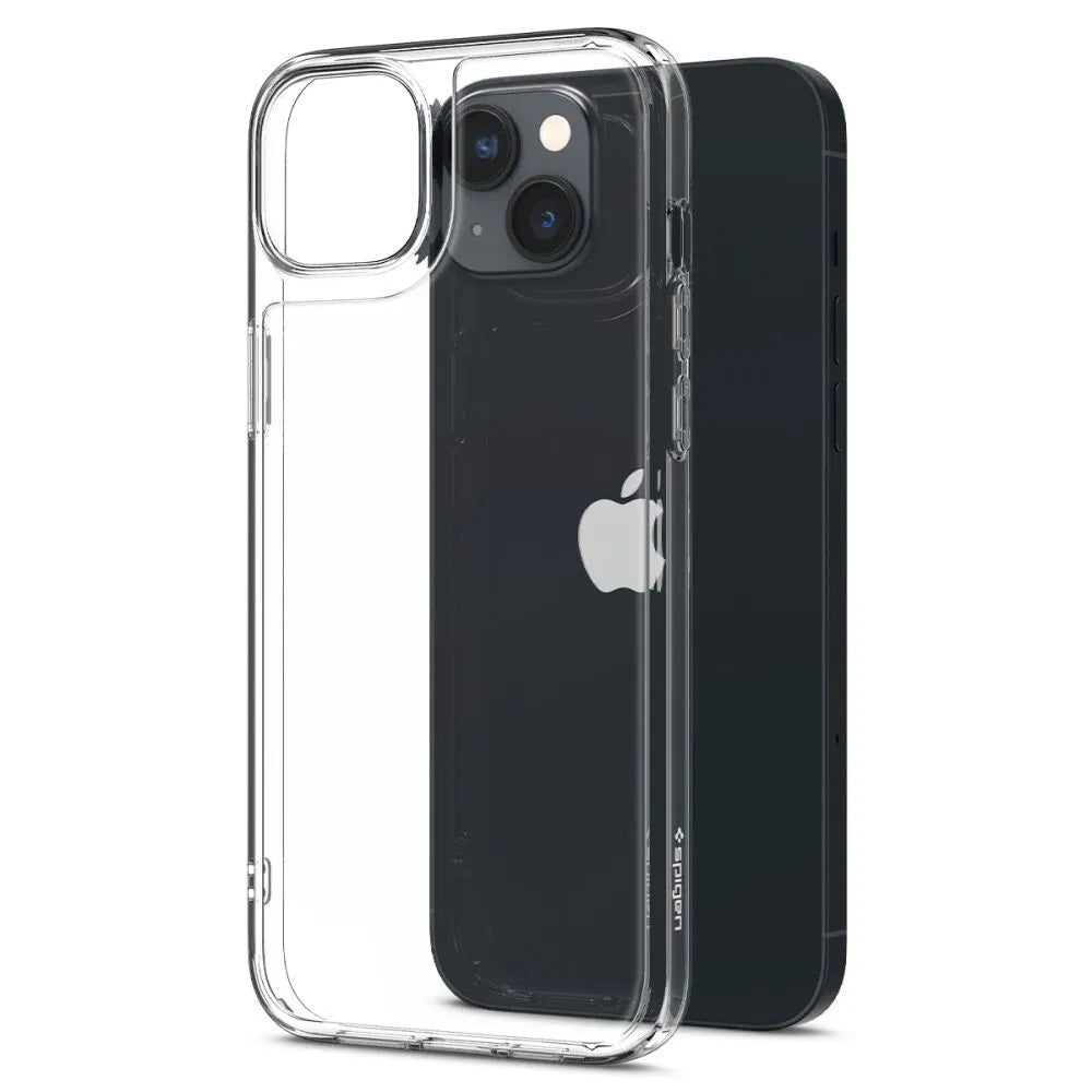 Spigen Quartz Hybrid – dėklas iPhone 15 Plus / iPhone 14 Plus (skaidrus)