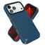 Speck Presidio2 Grip MagSafe – dėklas iPhone 17 Pro Max (Deep Sea/sidabrinė metalo spalva)