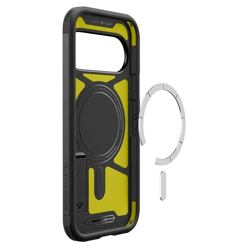 Spigen Tough Armor Mag MagSafe – dėklas Google Pixel 11 Pro (juodas)