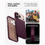 „Spigen Nano Pop Mag MagSafe“ – dėklas, skirtas „iPhone 18 Pro“ / „17 Pro“ („Burgundy Bean“)