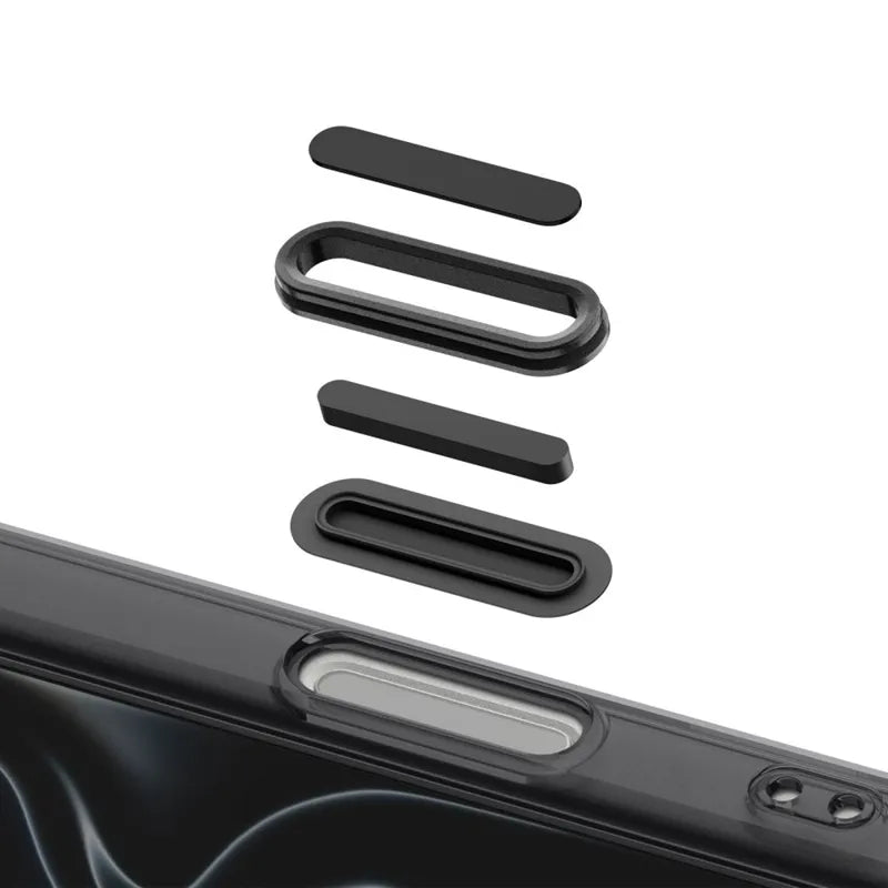 Spigen Ultra Hybrid T Mag MagSafe – dėklas, skirtas iPhone 18 Pro / 17 Pro (matinė juoda)