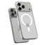 Spigen Ultra Hybrid Mag MagSafe dėklas, skirtas iPhone 17 Pro Max (skaidrus/baltas)
