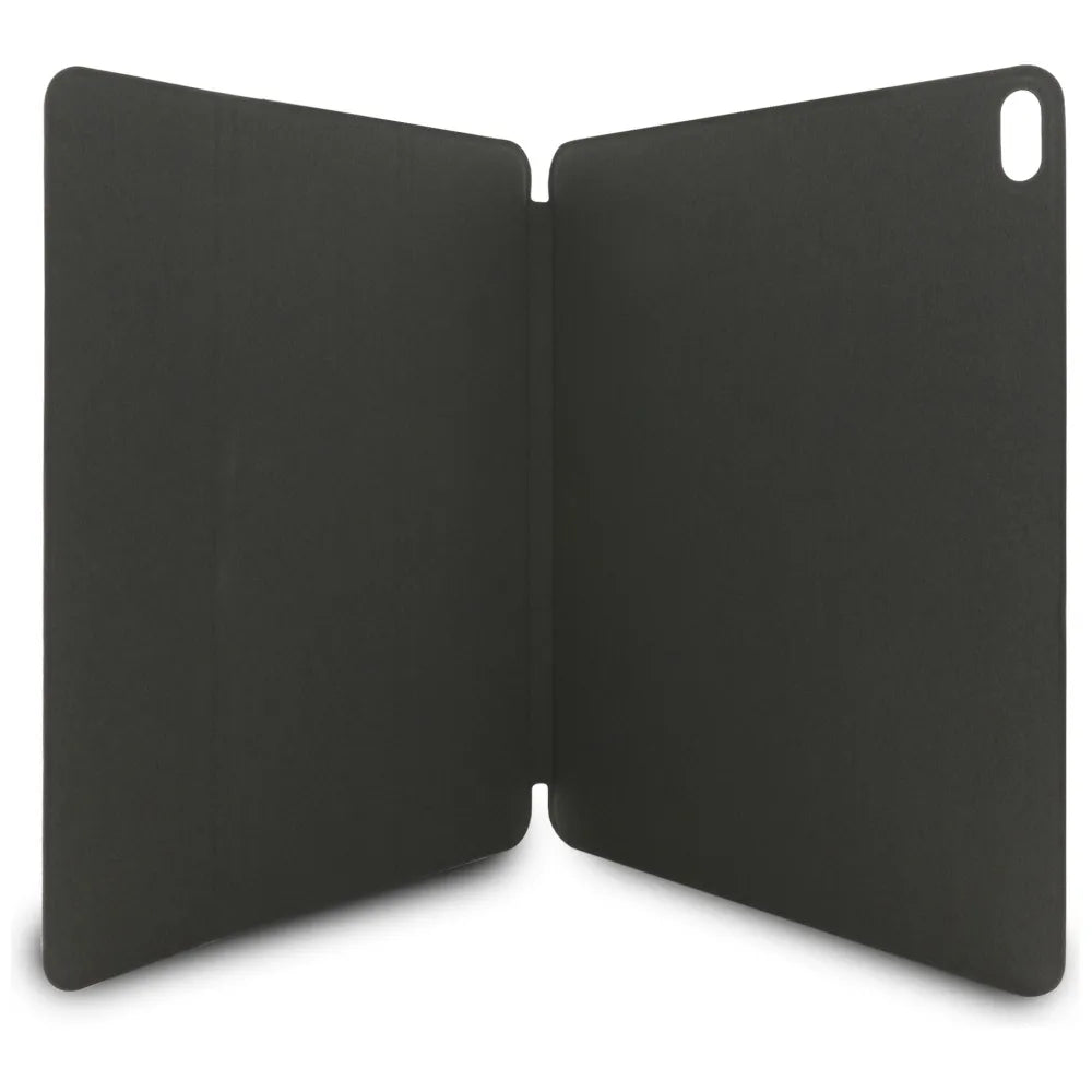 Karl Lagerfeld Book Cover Saffiano Magnetic Karl & Choupette - Dėklas iPad Air 13" M3 (2025) / iPad Air 13" M2 (2024) (juodas)