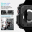 Spigen Rugged Armor – dėklas Apple Watch 10 46 mm (matinė juoda)