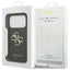 Guess 4G Big Logo – dėklas iPhone 17 Pro (juodas)