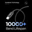 „Spigen EE451EU Essential GaN Pro“ – USB-C PD PPS 45 W sieninis įkroviklis + 1 m USB-C laidas (juodas)