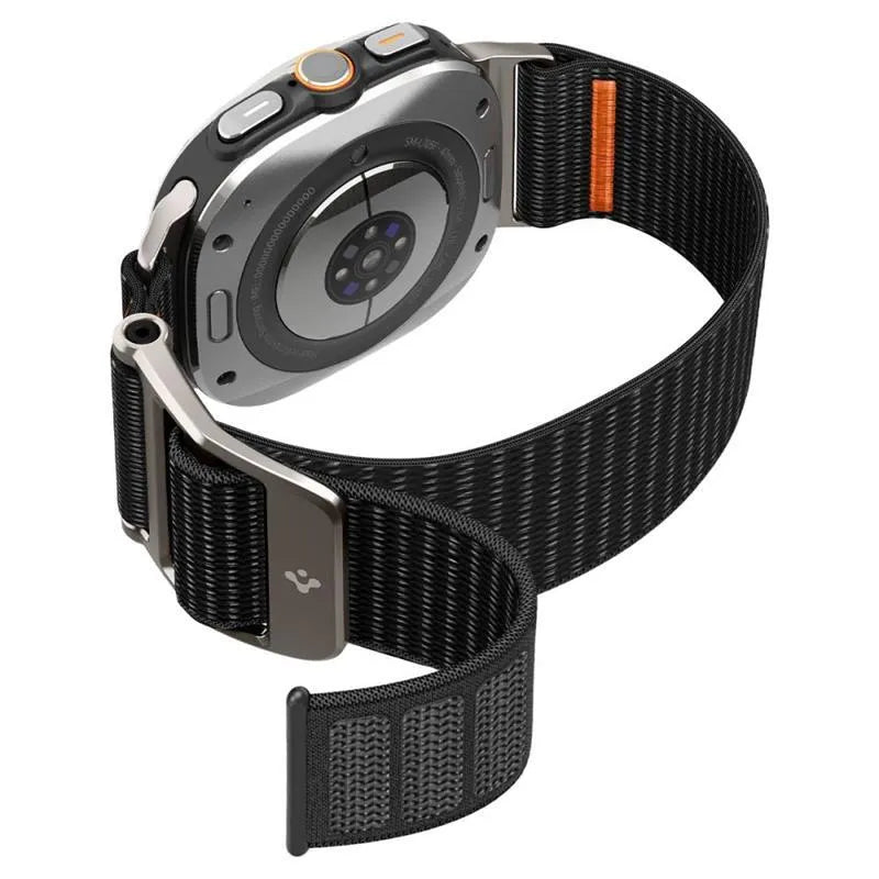 Spigen DuraPro Flex – dirželis Samsung Galaxy Watch Ultra 47 mm (2025/2024) (juodas)