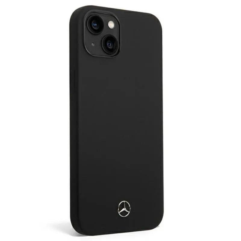 „Mercedes Silicone Line MagSafe“ – dėklas „iPhone 14 Plus“ telefonui (juodas)