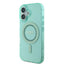 Guess IML Rhinestones MagSafe – dėklas iPhone 16 Plus (žalias)
