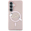 Karl Lagerfeld IML KC Script MagSafe – dėklas Samsung Galaxy S26 (rožinis)