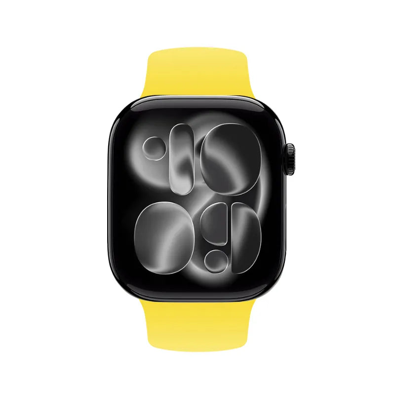 Crong Liquid – Apple Watch apyrankė 38/40/41/42 mm (geltona)