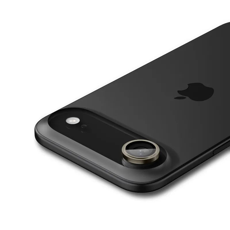 Spigen Optik Pro GLAS.TR EZ Fit kameros apsauga 2 vnt. - Kameros lęšio stiklas iPhone Air (2 vnt.) (Auksinė)