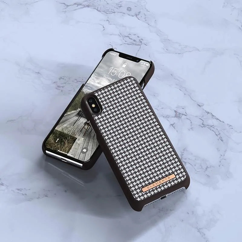 Nordic Elements Saeson Idun – Dėklas iPhone Xs Max (tamsiai rudas)