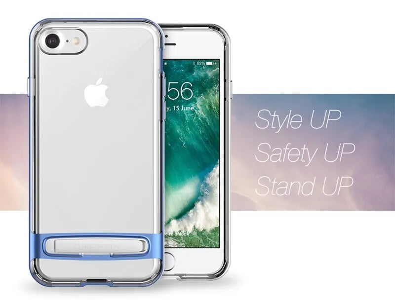 Mercury Dream Bumper – Dėklas Samsung Galaxy S9 su metaliniu stovu (auksinis)