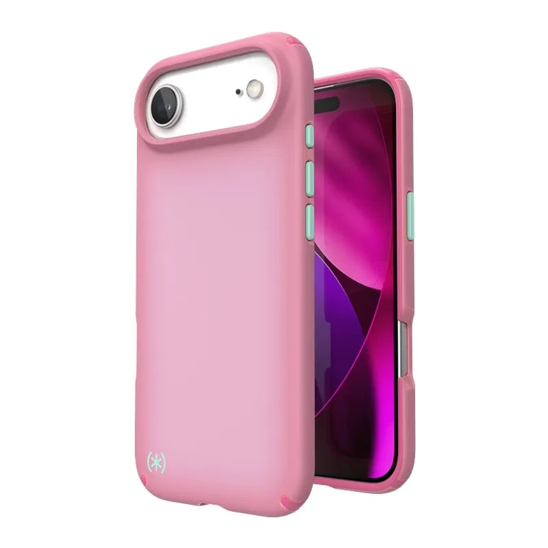 Speck Presidio Lux MagSafe - iPhone Air dėklas (Ibis Pink / Dark Ibis / Kanon Green)