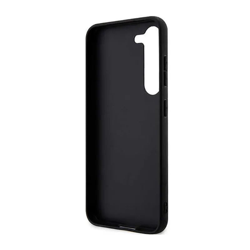 Ferrari Perforated 296P Collection – dėklas Samsung Galaxy S23+ (juodas)