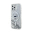 Karl Lagerfeld Liquid Glitter Choupette Head MagSafe – iPhone 12 / iPhone 12 Pro dėklas (skaidrus)