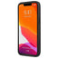 AMG Leather Hot Stamped – dėklas iPhone 14 Pro Max (juodas)