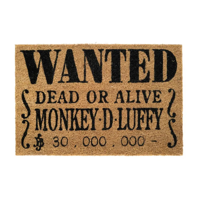 One Piece – Monkey D. Luffy durų kilimėlis (40 x 60 cm)