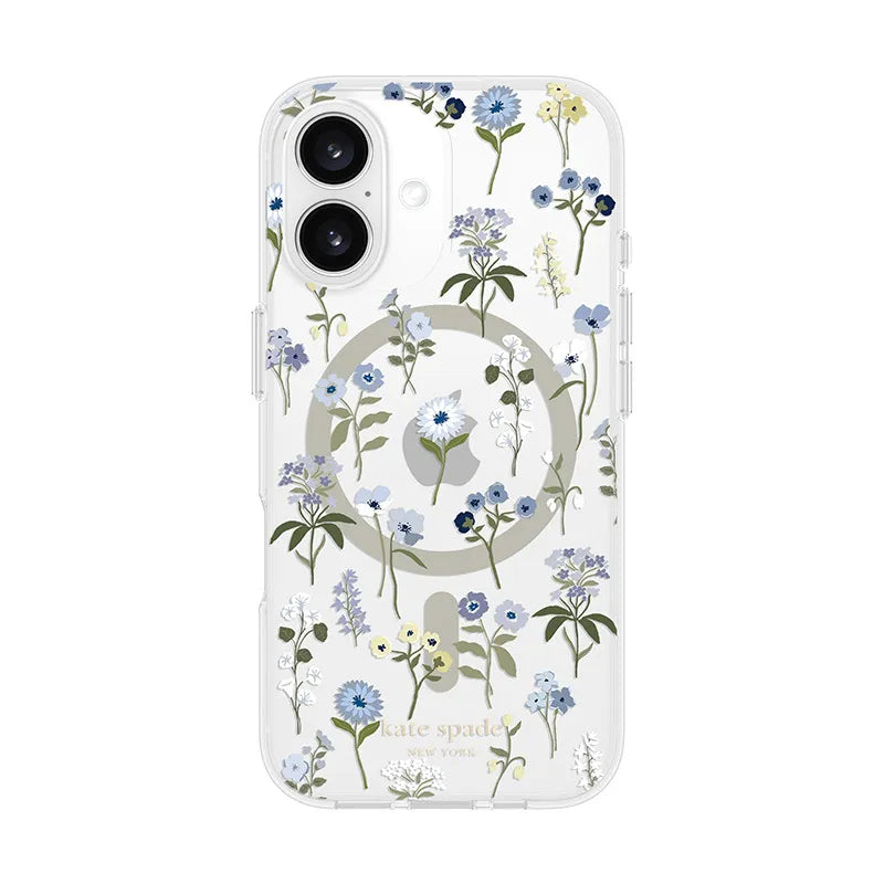 Kate Spade New York apsauginis MagSafe dėklas iPhone 16 (Precious Bloom)