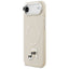 Karl Lagerfeld Karl & Choupette Pins MagSafe – Dėklas iPhone Air (smėlio spalvos)