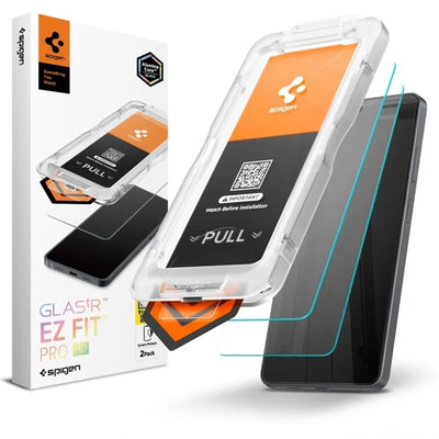 Spigen GLAS.TR EZ Fit Pro AC HD 2 vnt. pakuotė - Grūdintas stiklas Samsung Galaxy S26 Ultra (2 vnt.)