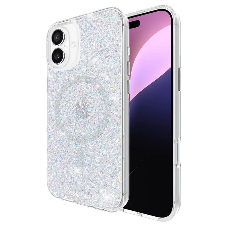 Case-Mate Twinkle MagSafe – dėklas, skirtas iPhone 16 Plus (Disco)