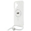 Karl Lagerfeld Crossbody IML Karl Head MagSafe – dėklas iPhone 16 (skaidrus)