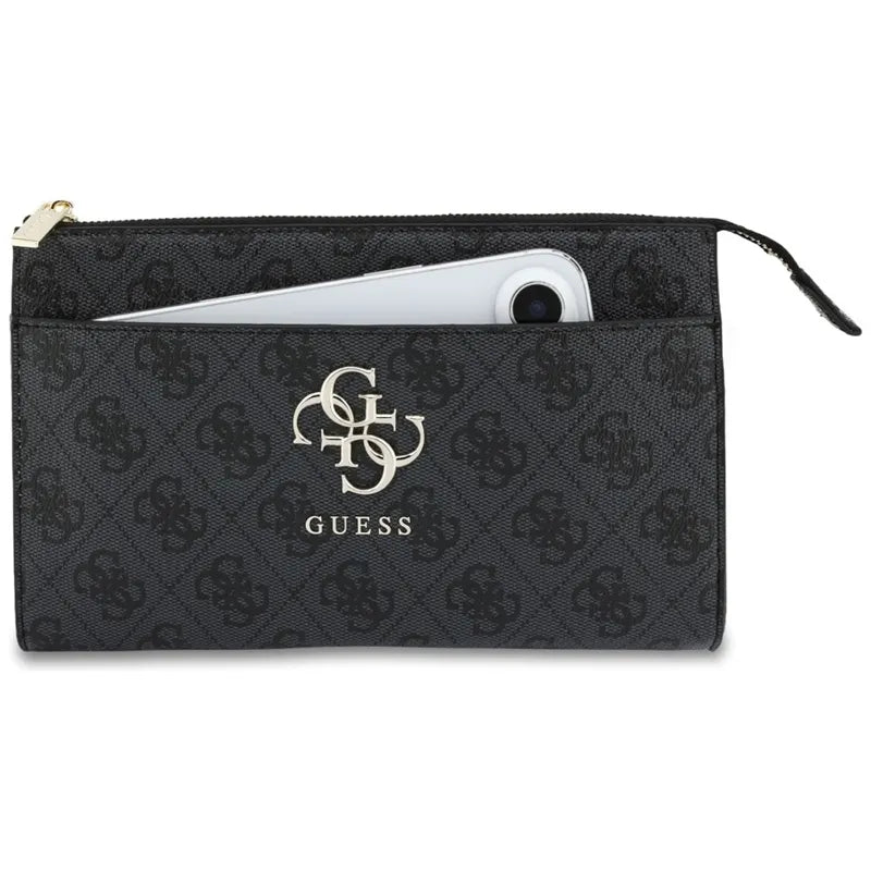Guess telefono dėklas 4G Big Logo – delninė telefono rankinė (juoda)