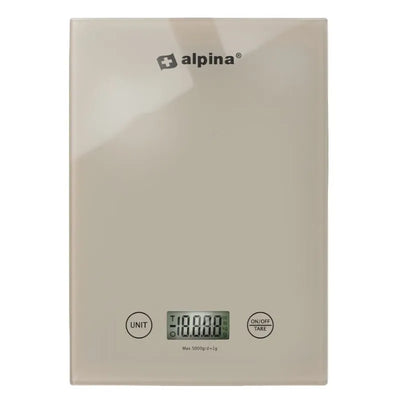 Alpina – skaitmeninės virtuvinės svarstyklės iki 5 kg