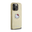 Hello Kitty odinis dėklas su Kitty Head MagSafe, skirtas iPhone 14 Pro Max (auksinis)
