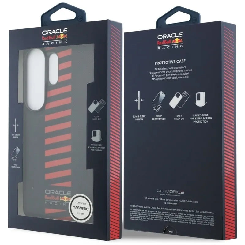 Red Bull Meshed Powerbar MagSafe – „Samsung Galaxy S26 Ultra“ dėklas (tamsiai mėlynas)