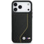 BMW M Carbon Line & Logo MagSafe – dėklas iPhone 17 Pro Max (geltonas)